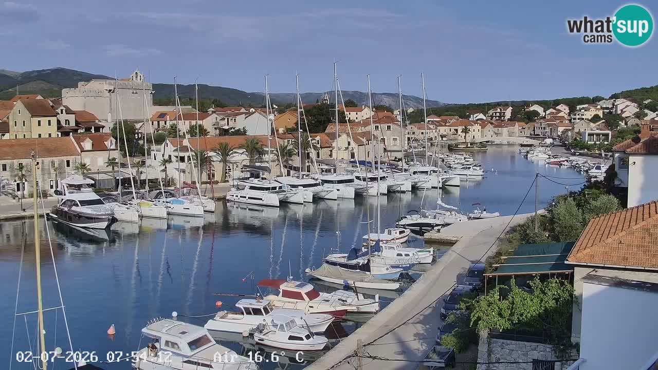Web kamera Hvar Vrboska marina | otok Hvar | Dalmacija