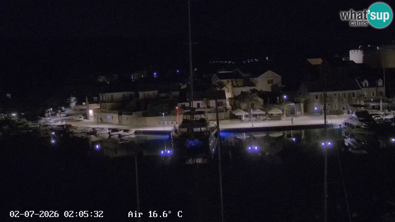 Webcam Hvar Vrboska marina | Dalmazia