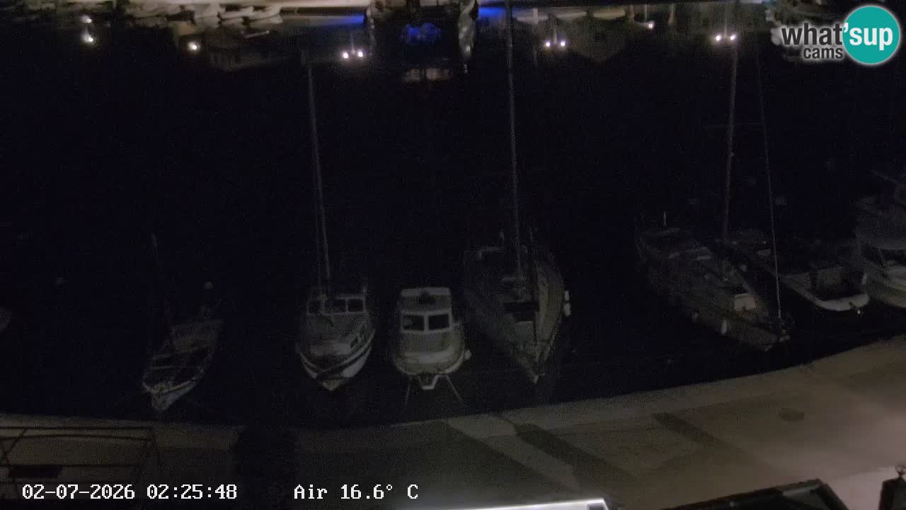 Livecam Hvar Vrboska marina | Île de Hvar | Dalmatia