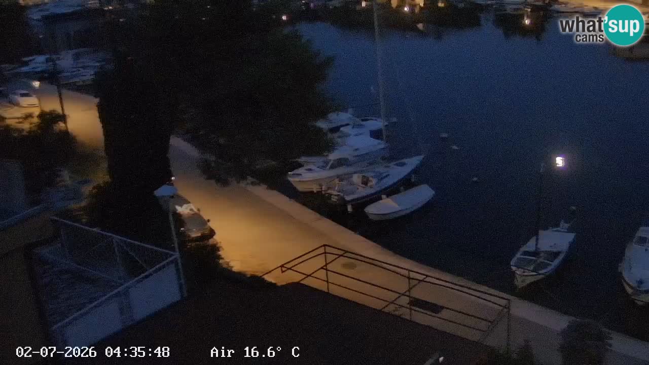 Webcam Vrboska marina | Hvar Insel | Dalmatien
