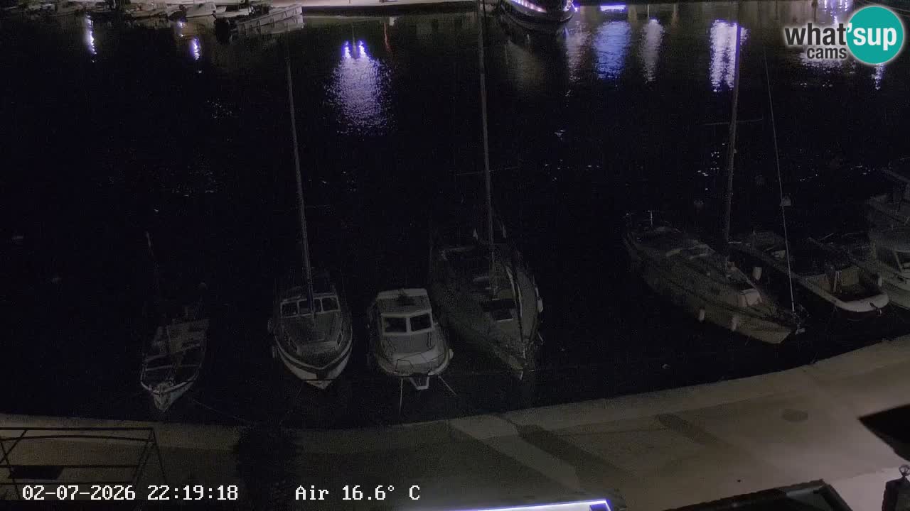 Webcam Vrboska marina | Hvar Insel | Dalmatien