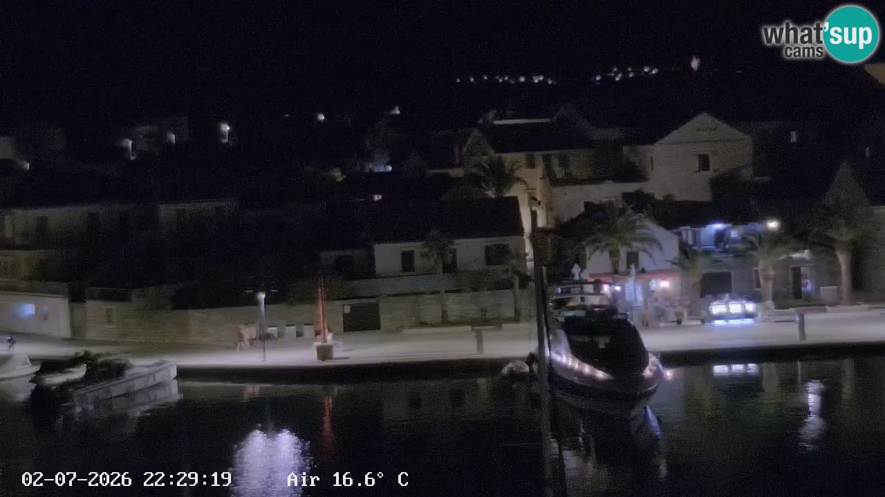 Webcam Vrboska marina | Hvar Insel | Dalmatien