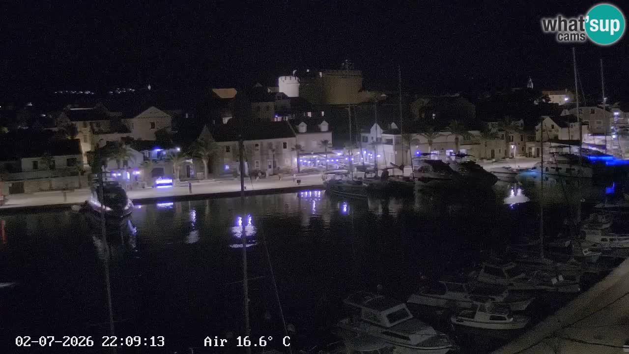 Webcam Hvar Vrboska marina | Dalmazia