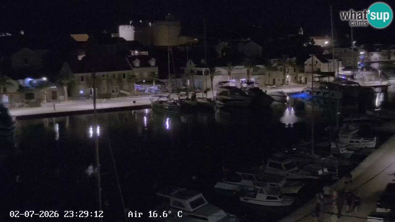 Webcam Hvar Vrboska marina | Dalmazia