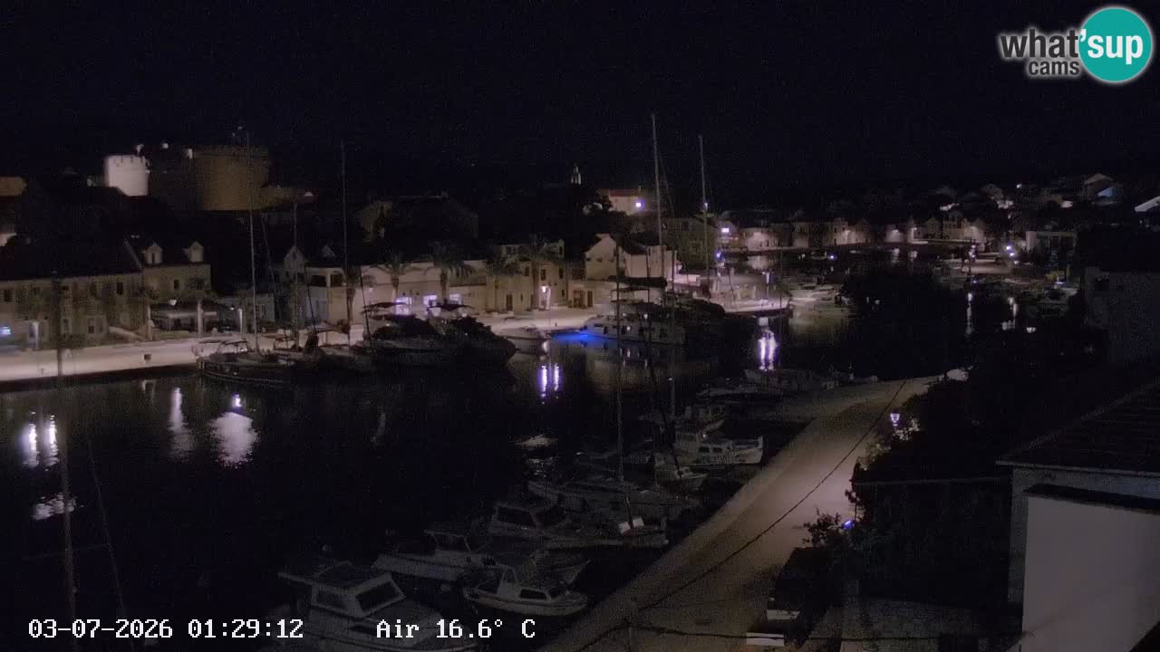 Webcam Hvar Vrboska marina | Dalmazia