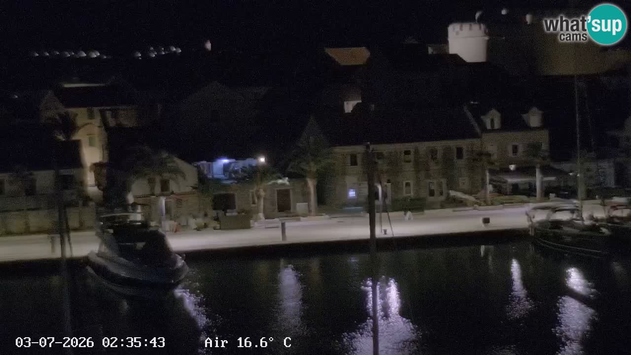 Webcam Hvar Vrboska marina | Dalmazia