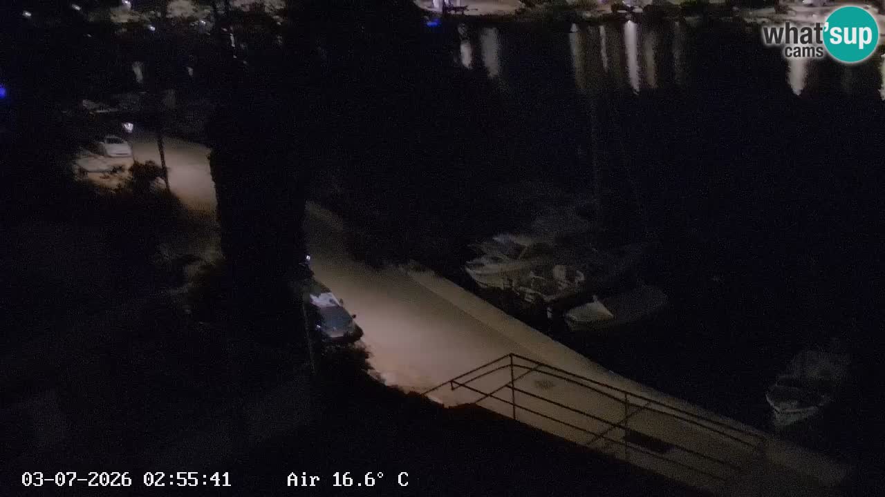 Webcam Hvar Vrboska marina | Dalmazia