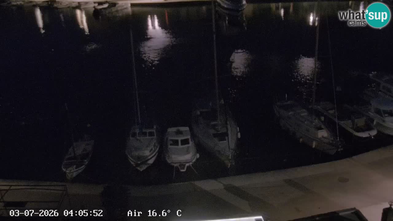 Web kamera Hvar Vrboska marina | otok Hvar | Dalmacija