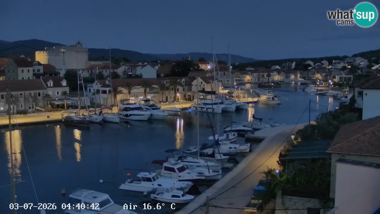 Livecam Vrboska marina | Hvar island | Dalmatia