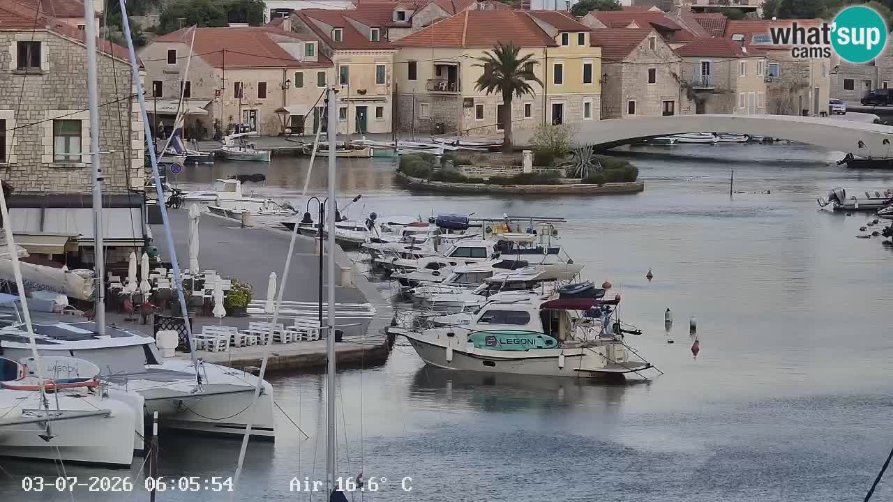 Livecam Vrboska marina | Hvar island | Dalmatia