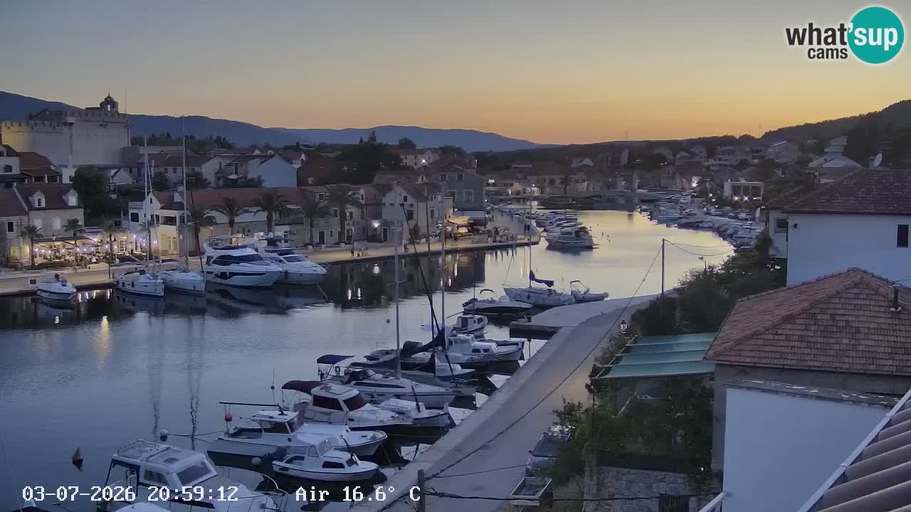Livecam Vrboska marina | Hvar island | Dalmatia