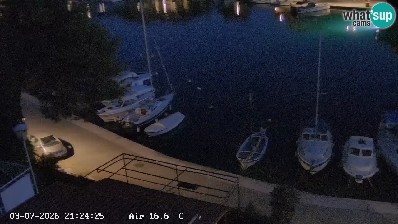 Webcam Vrboska marina | Hvar Insel | Dalmatien