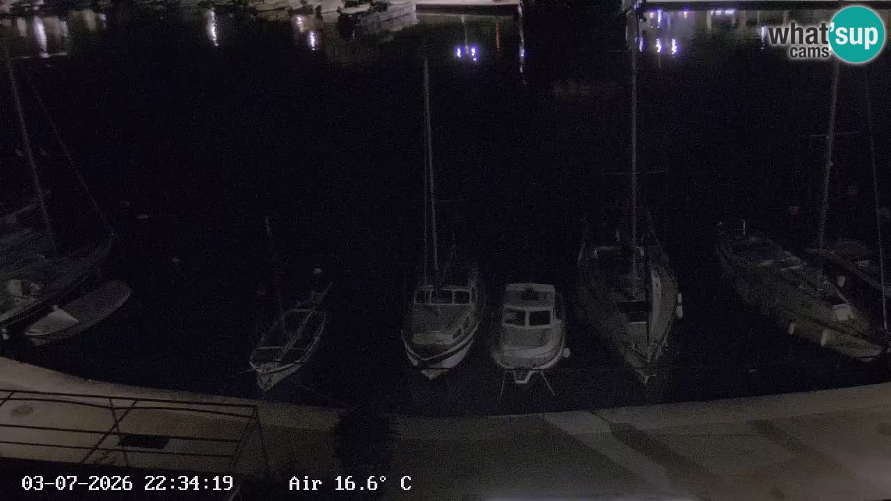 Livecam Vrboska marina | Hvar island | Dalmatia