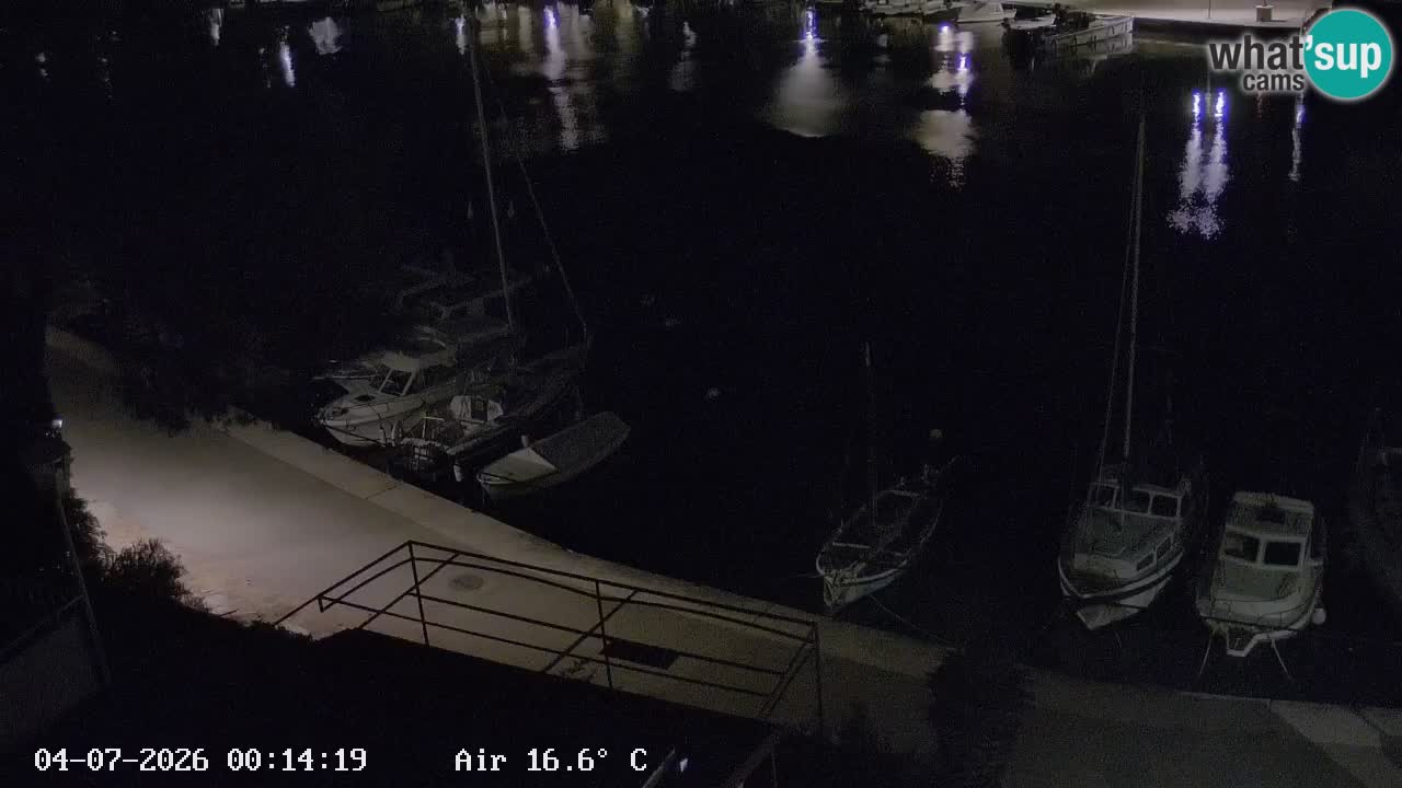Webcam Hvar Vrboska marina | Dalmazia