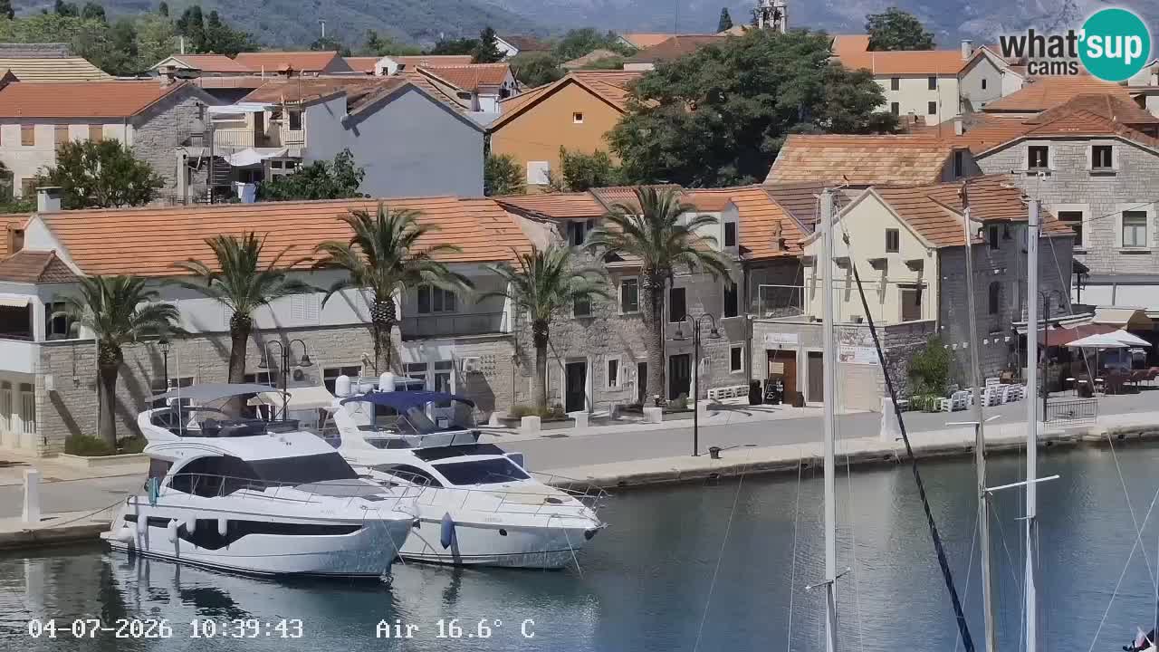 Web kamera Hvar Vrboska marina | otok Hvar | Dalmacija
