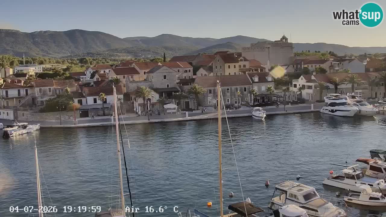 Webcam Hvar Vrboska marina | Dalmazia