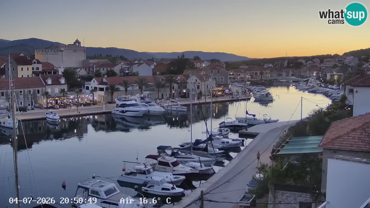 Livecam Vrboska marina | Hvar island | Dalmatia