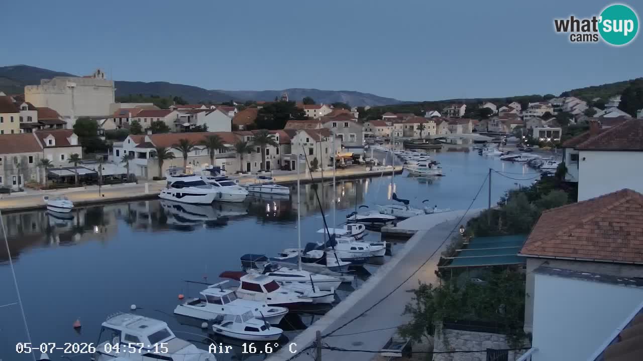 Livecam Vrboska marina | Hvar island | Dalmatia
