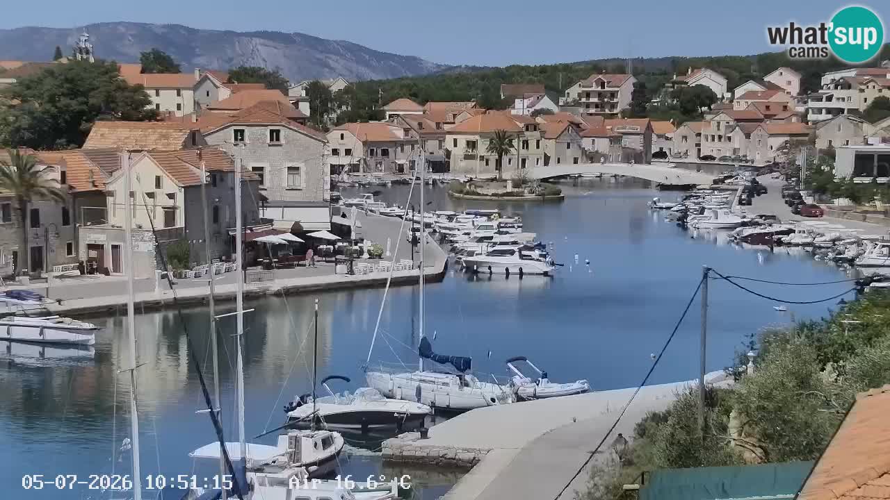 Web kamera Hvar Vrboska marina | otok Hvar | Dalmacija