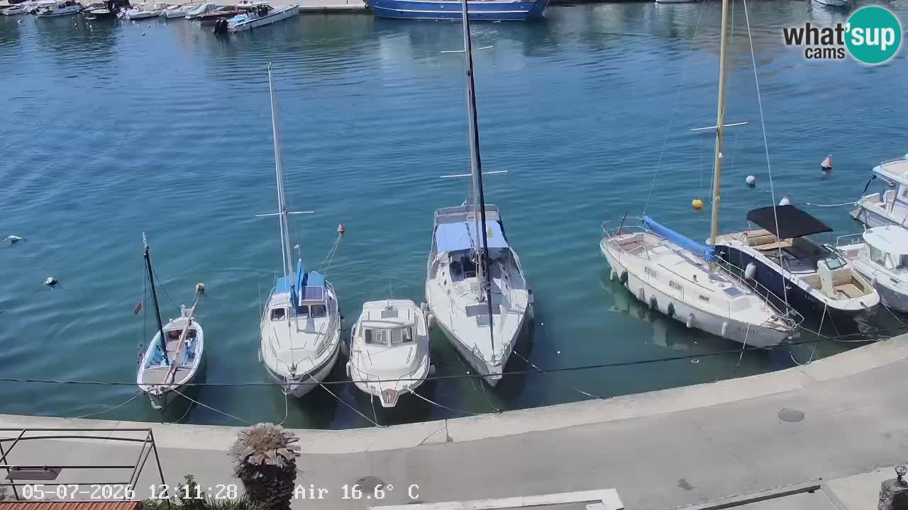 Webcam Hvar Vrboska marina | Dalmazia