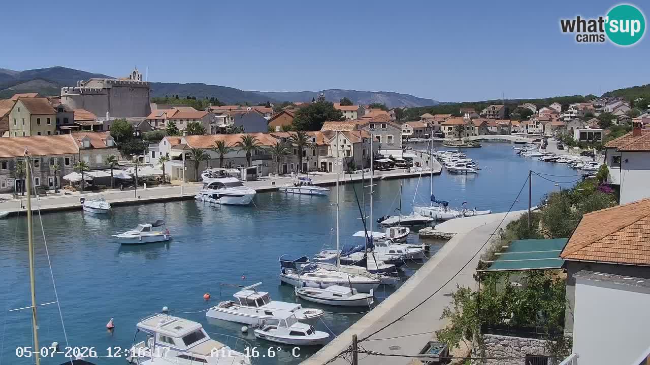 Webcam Hvar Vrboska marina | Dalmazia