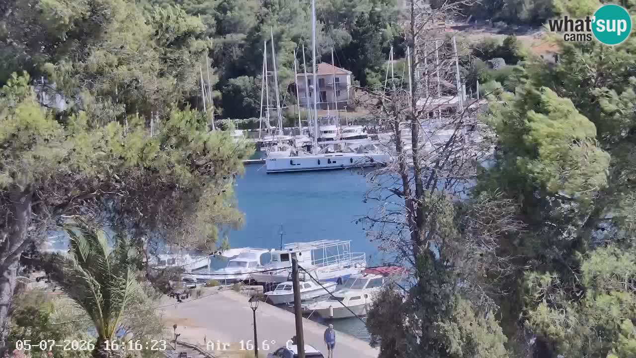 Livecam Vrboska marina | Hvar island | Dalmatia