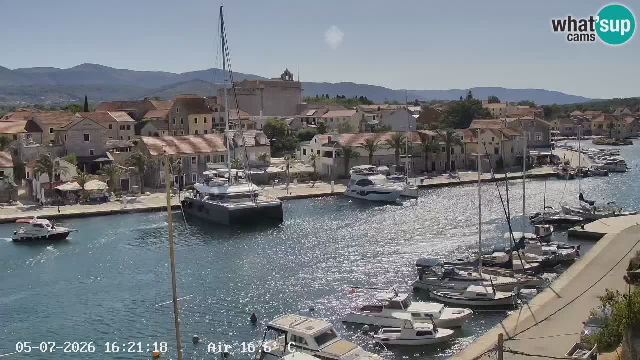 Web kamera Hvar Vrboska marina | otok Hvar | Dalmacija