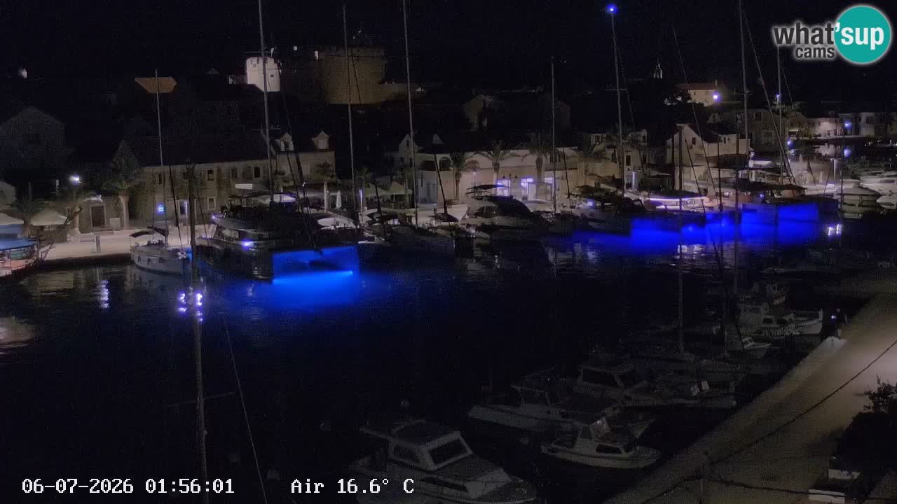 Livecam Hvar Vrboska marina | Île de Hvar | Dalmatia