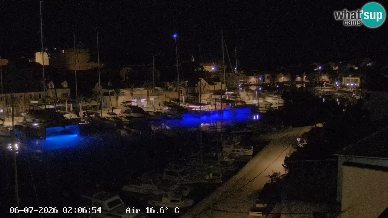 Livecam Vrboska marina | Hvar island | Dalmatia