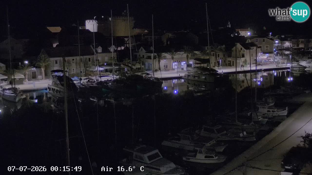Web kamera Hvar Vrboska marina | otok Hvar | Dalmacija
