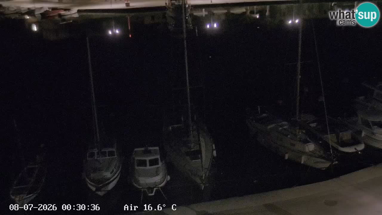 Livecam Hvar Vrboska marina | Île de Hvar | Dalmatia