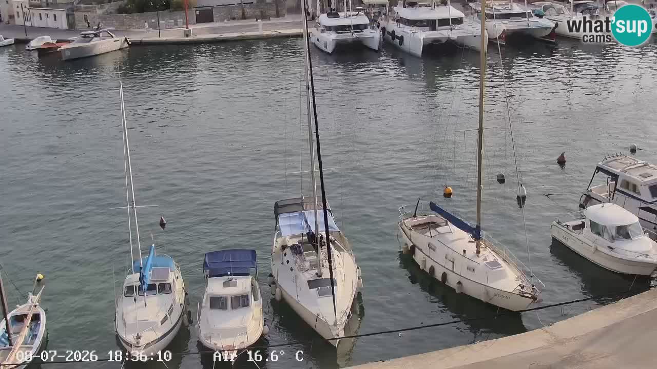 Webcam Vrboska marina | Hvar Insel | Dalmatien