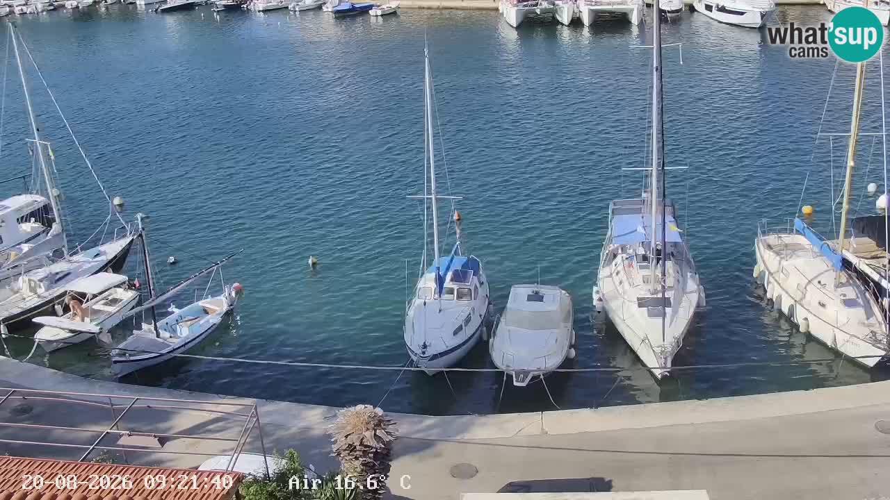 Livecam Vrboska marina | Hvar island | Dalmatia
