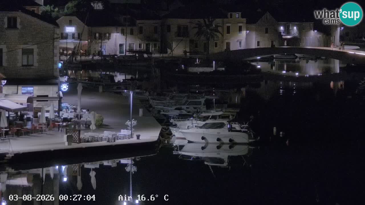 Web kamera Hvar Vrboska marina | otok Hvar | Dalmacija