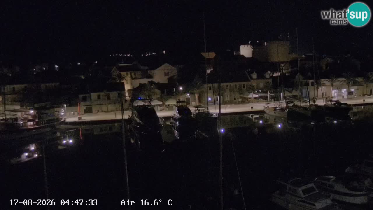 Webcam Vrboska marina | Hvar Insel | Dalmatien