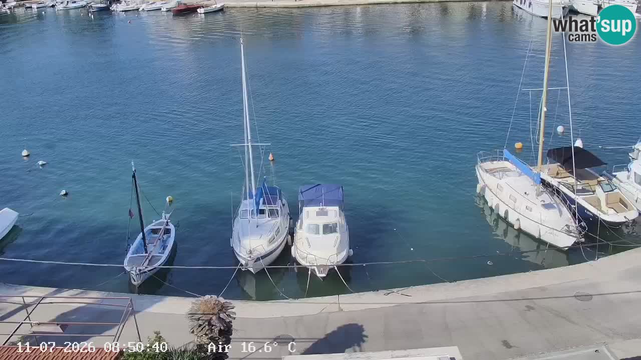 Webcam Hvar Vrboska marina | Dalmazia