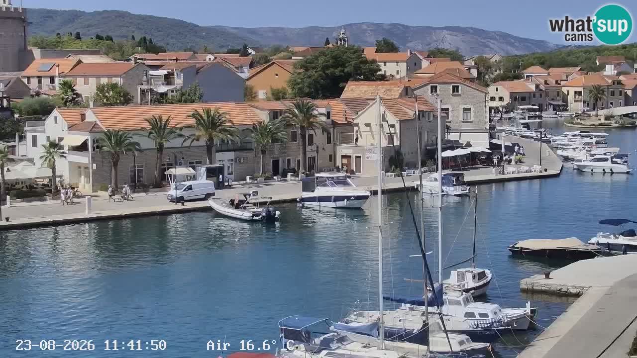 Web kamera Hvar Vrboska marina | otok Hvar | Dalmacija