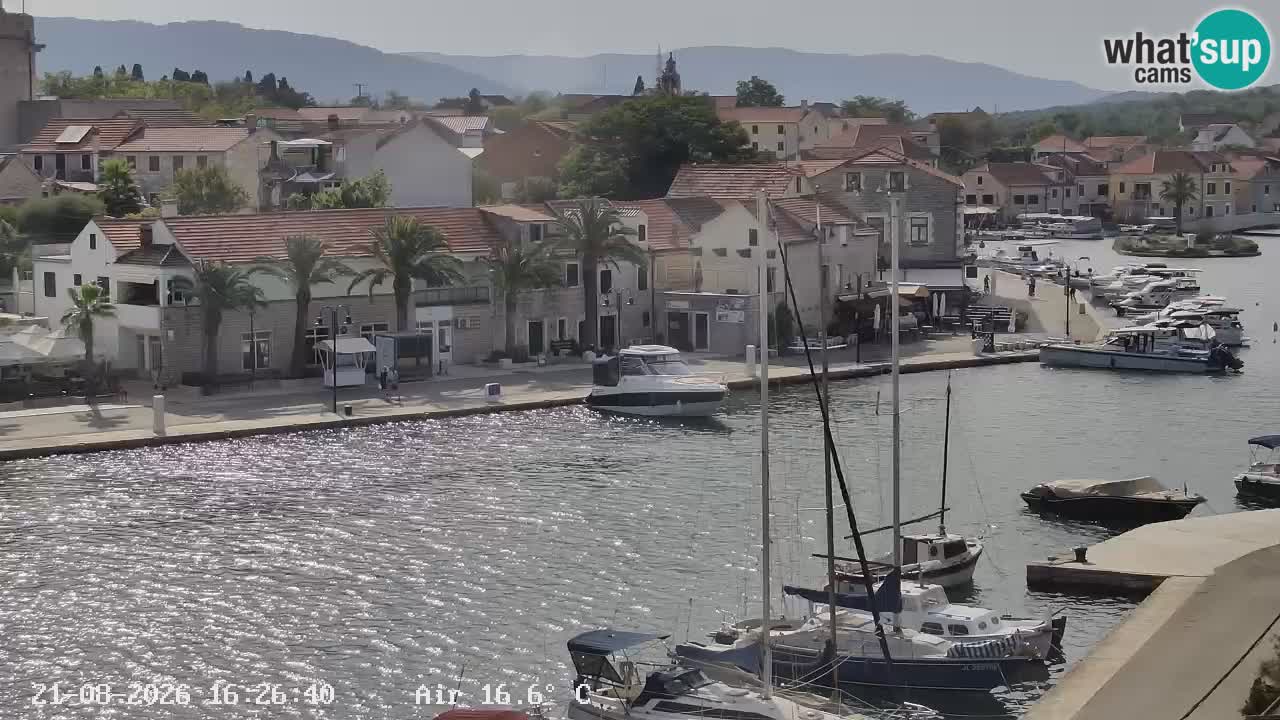 Webcam Hvar Vrboska marina | Dalmazia