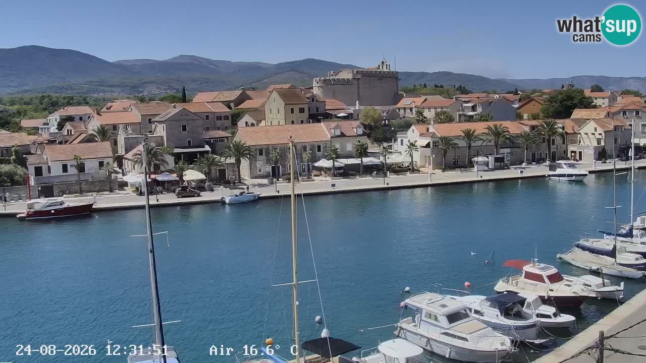 Webcam Hvar Vrboska marina | Dalmazia