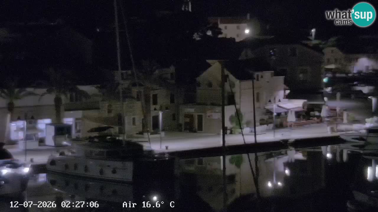Webcam Hvar Vrboska marina | Dalmazia