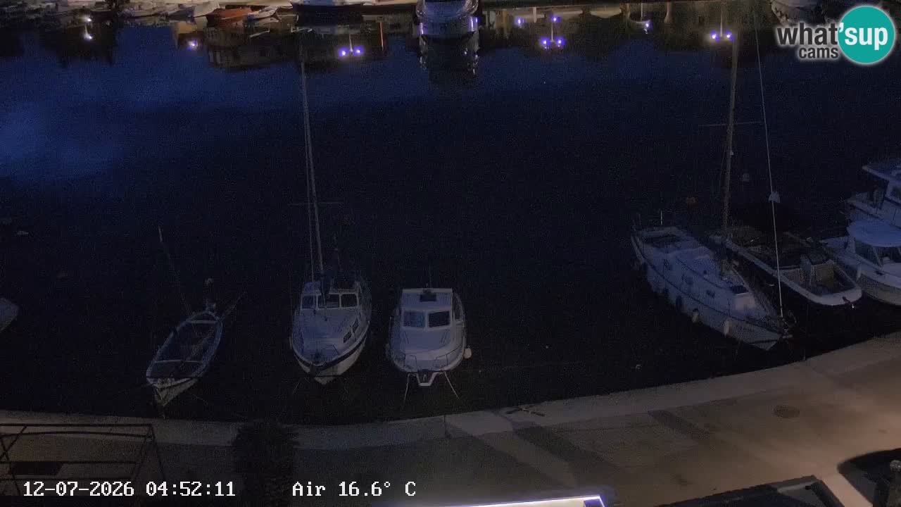 Livecam Hvar Vrboska marina | Île de Hvar | Dalmatia