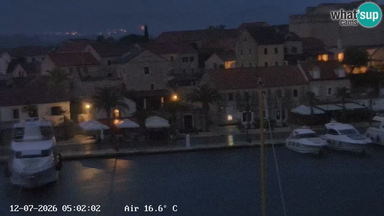 Webcam Hvar Vrboska marina | Dalmazia