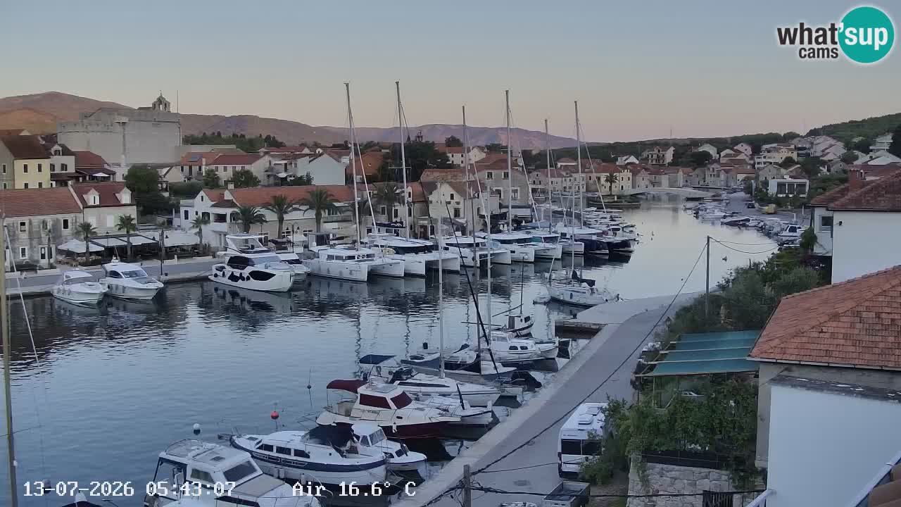 Web kamera Hvar Vrboska marina | otok Hvar | Dalmacija