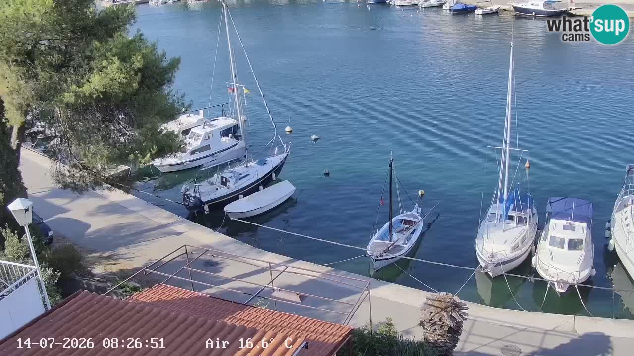 Web kamera Hvar Vrboska marina | otok Hvar | Dalmacija