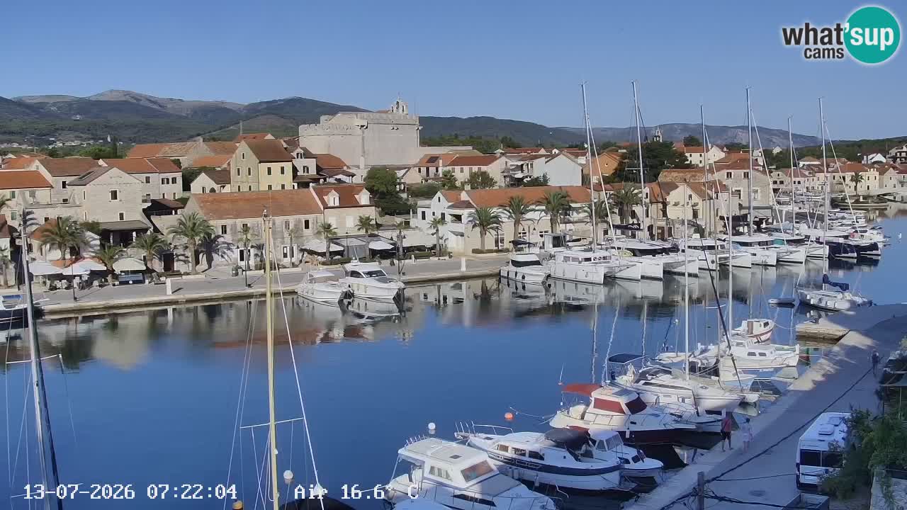 Web kamera Hvar Vrboska marina | otok Hvar | Dalmacija