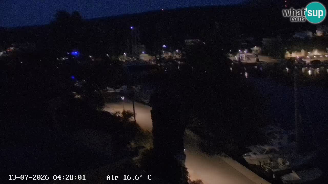Webcam Vrboska marina | Hvar Insel | Dalmatien