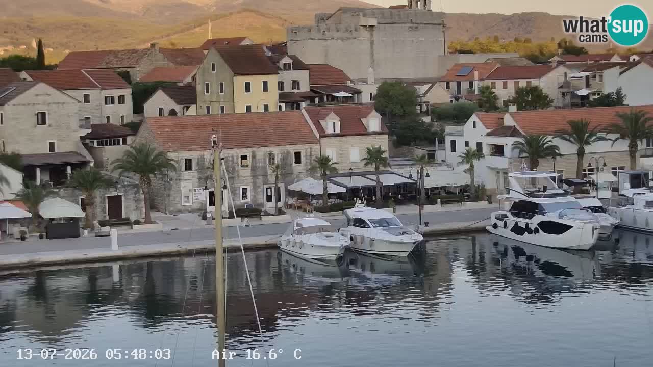 Web kamera Hvar Vrboska marina | otok Hvar | Dalmacija
