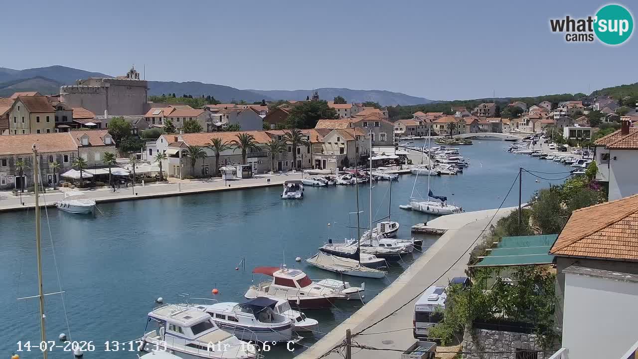 Web kamera Hvar Vrboska marina | otok Hvar | Dalmacija