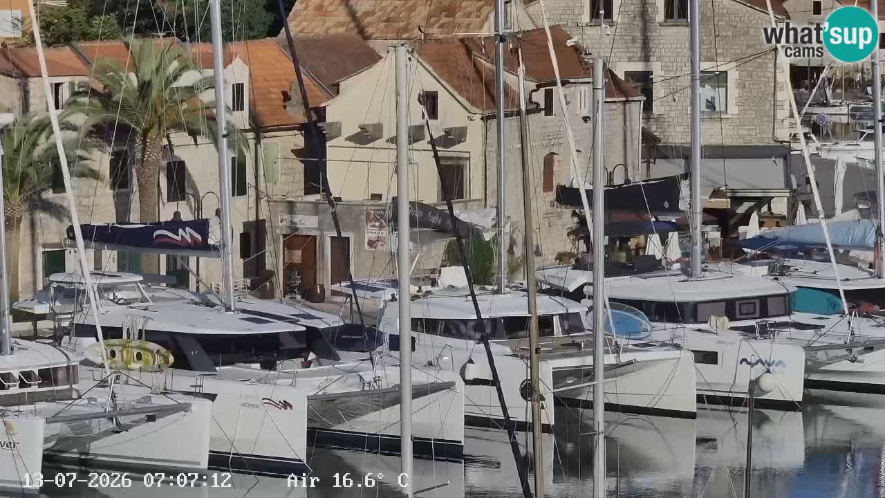 Web kamera Hvar Vrboska marina | otok Hvar | Dalmacija
