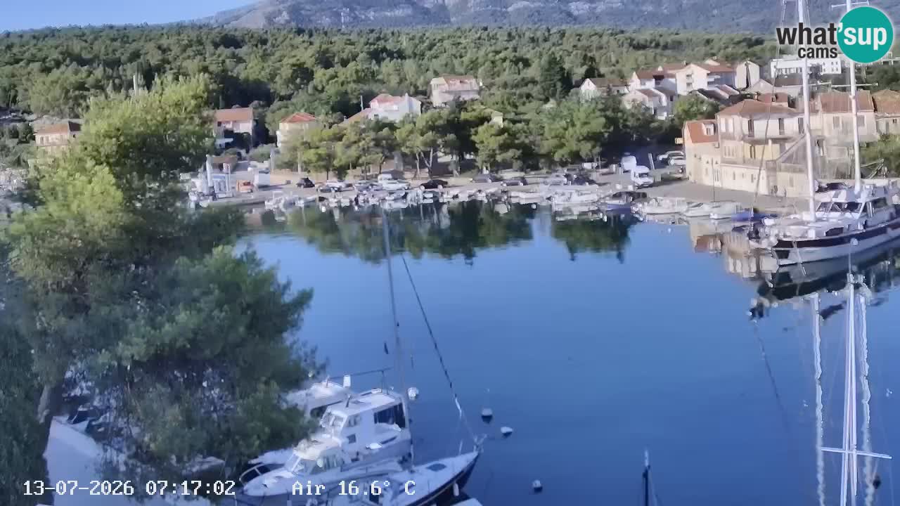 Web kamera Hvar Vrboska marina | otok Hvar | Dalmacija